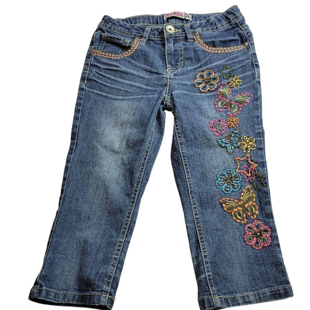 Squeeze denim capri 10